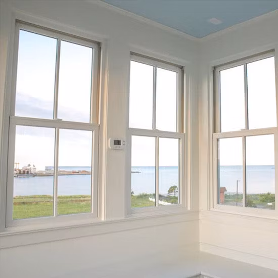 Ersatz für doppelt aufgehängte Fenster aus Vinyl/UPVC für moderne Häuser